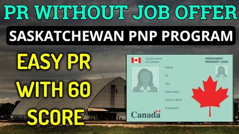 Saskatchewan Immigration Sinp Pnp Program Eligibility Overview