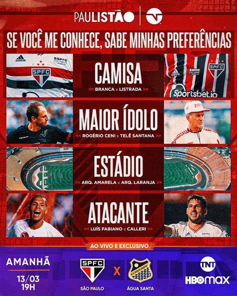 TNT Sports BR on Twitter E aí tricolor qual o seu lado São