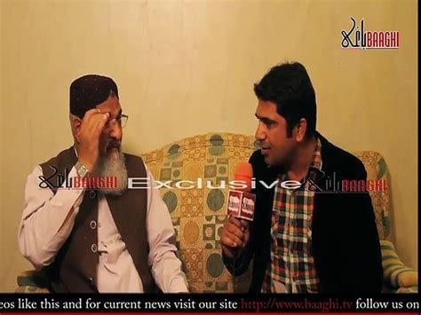 Allama Muhammad Ahmed Ludhianvi Exclusive In Andaz E Baaghi Video