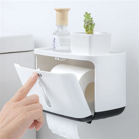 Ecoco Kotak Tisu Tissue Storage Toilet Paper Box Dispenser E1807