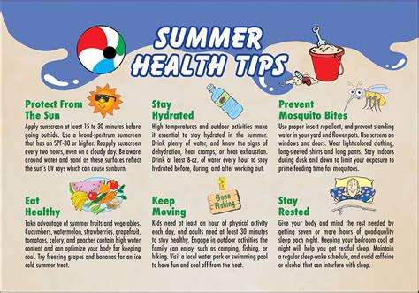 neighborhood marketing summer health tips