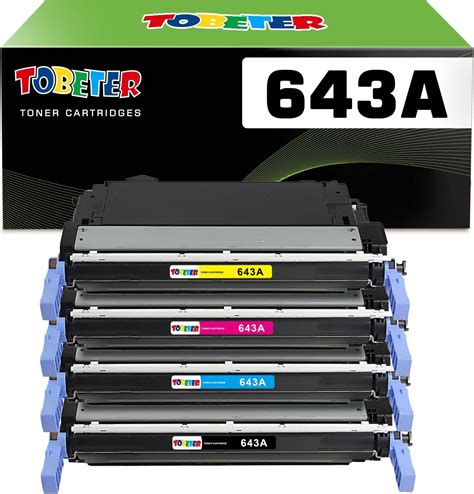 Amazon ToBeter Compatible 643A Toner Replacement For HP 643A