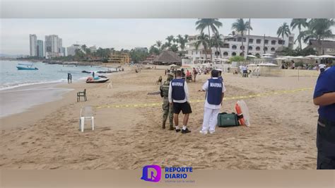 Hombre De A Os Fallece En Incidente En Playa Reporte Diario Vallarta