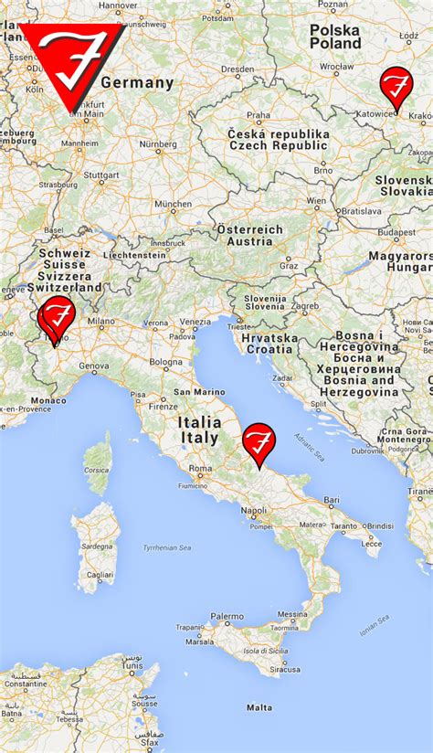 Mappa Sedi Fara EU Fara Industriale S R L Torino