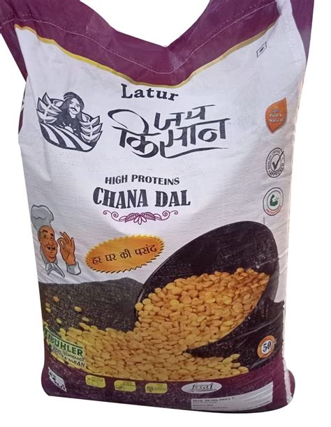 Yellow Latur Chana Chunni Dal Kg High In Protein At Rs Kg In