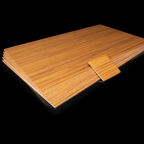 Teak Plywood 3 5mm 11 75x19 75 Prefinished Masked Glowforge Wood