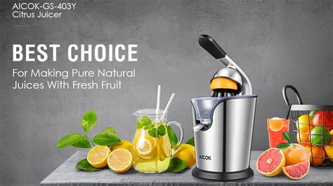 Best Electric Citrus Juicer Aicok Orange Juicer Electric Citrus