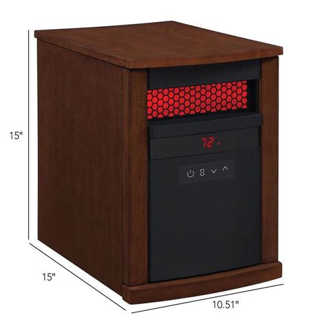 Shop Duraflame Watt Infrared Quartz Cabinet Electric Space Heater