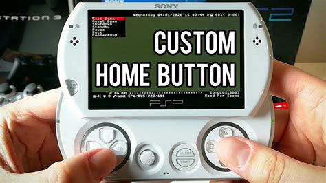 How To Get A Customized Home Button For Psppspgo Any Custom Firmware