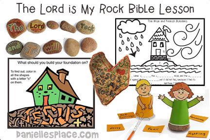 The Wise and Foolish Builders Bible Crafts and Activities for Sunday School