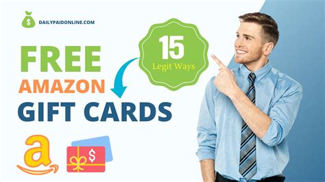 15 Ways To Get Free Amazon Gift Cards