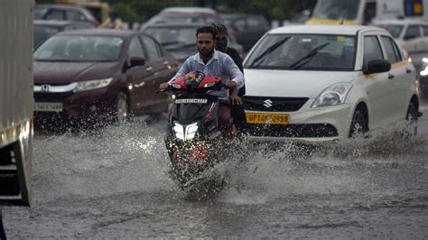 Delhi Ncr Rain Live Updates More Showers Likely In Delhi Schools