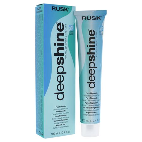 Rusk Deepshine Conditioning Cream Hair Color Nc Dark Blonde Oz Walmart