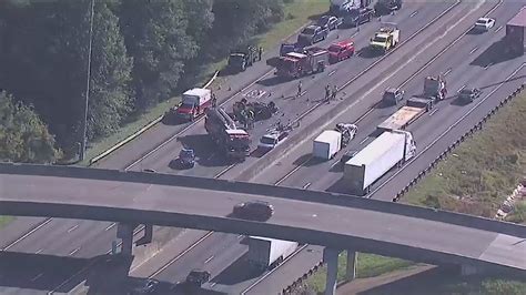 I 285 North At I 20 Crash In Dekalb County