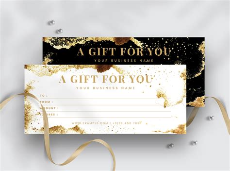 Modern Minimal Gift Voucher Template By Amit Debnath On Dribbble