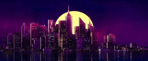 Neon city | 3440 x 1440 : r/WidescreenWallpaper