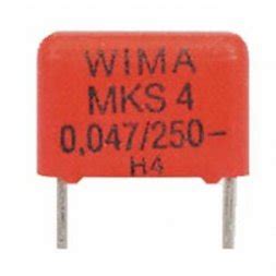 Mks Uf V Mks F C Kssd Wima Film Capacitor