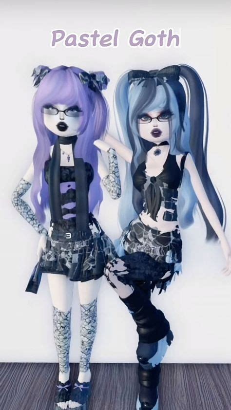 Dti Pastel Goth Outfit Ideas