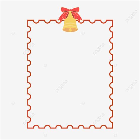 Christmas Belle Clipart PNG Images, Christmas Bells Border, Christmas, Bow, Bells PNG Image For ...