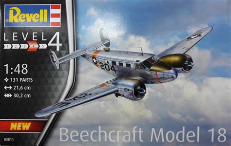 Revell 1:48th scale Aircraft – Beechcraft Model 18 – #3811 – Mr Models