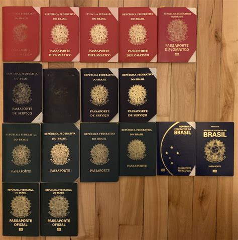 Collection Of Brazilian Passports Rpassportporn