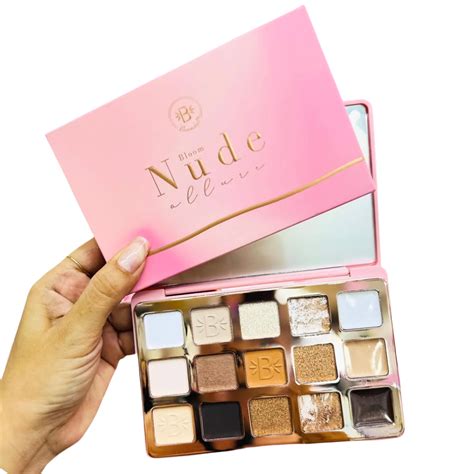 Paleta De Sombras Nude Tonos Allure Bloomshell Tienda Prama