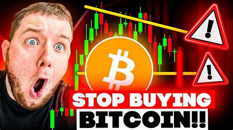 BITCOIN IS CRASHING STOP BUYING BTC NOW YouTube