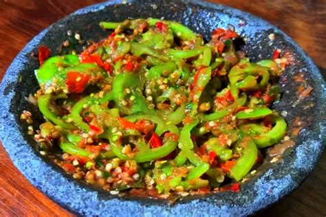 Resep Sambal Terasi Tomat Hijau Yang Pedas Segar Buat Teman Makan Nasi