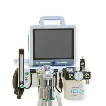 Supera Pureline M Rebreathing Mobile Anesthesia Machine With Free