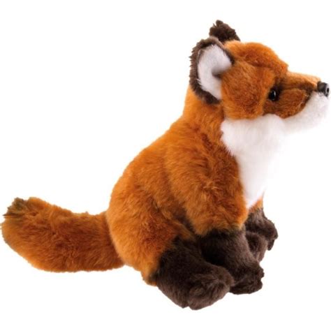 Bebeboutik Peluche Renard Assis 20 Cm Peluche Marron 3 Ans