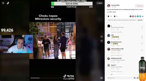 Choda Reaguje Na Tik Tok Video Gdje Ga Mitrovi Ev Security Istjerao