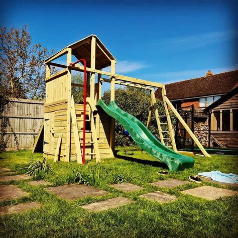 Wooden Climbing Frame, Climbing Frames, Site Visit, Park Slide, Building, Buildings, Construction