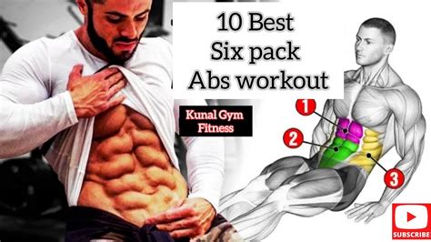 10 Best Six Pack Abs Workout🔥by Kunal Gym Fitness Youtube