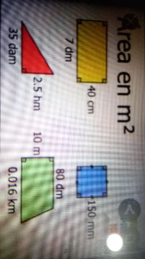 Elabora Una Tabla De Las Formulas De Reas Y Perimetros De Las Figuras