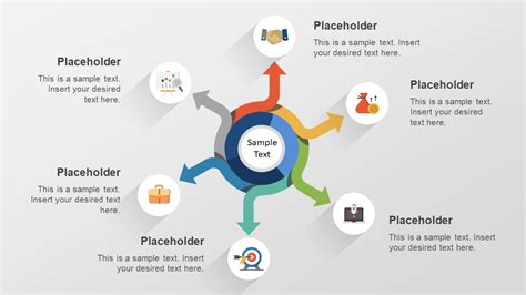 step business concept  arrows  powerpoint slidemodel