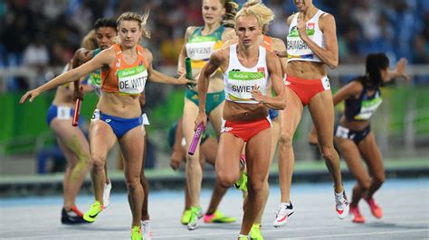 Tak szybko jeszcze nie biegały Żeńska sztafeta 4x400 metrów w finale