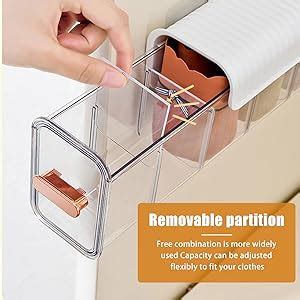 Cdiytool Cell Wall Mounted Transparent Storage Box Punch Free Multi