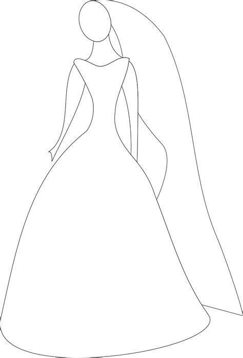 Bride Dress Clip Art