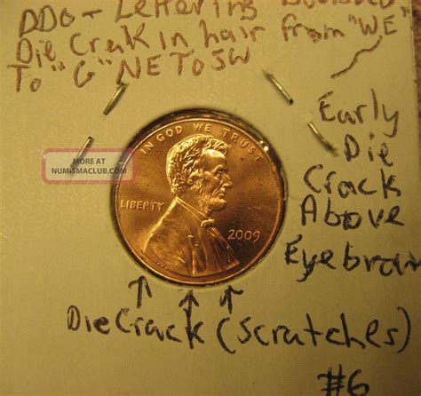 2009 Lincoln Cent Lp2 Formative Years Mixed Rare Debris Errors Stock