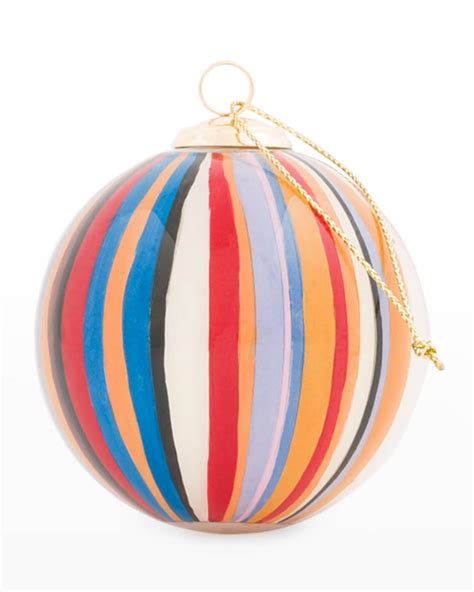 Paul Smith Men S Multi Swirl Painted Bauble Ornament Neiman Marcus