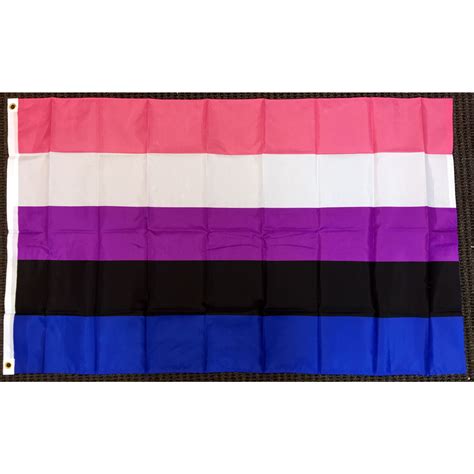 3x5 Gender Fluid Flag Gender Identity Lgbt Pride Outdoor Banner