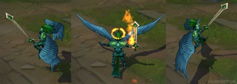 Viridian Kayle - League of Legends skin - LoL Skin