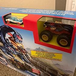 Amazon Hot Wheels Monster Trucks Scorpion Sting Raceway Track Set