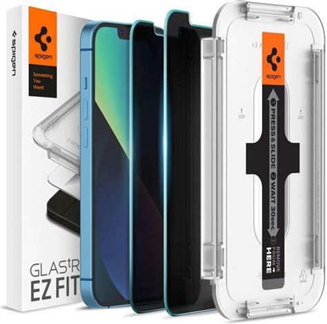 X Szk O Hartowane Spigen Glas Tr Ez Fit Privacy D Opinie I Ceny Na