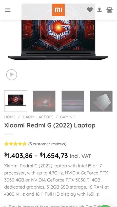 Redmi G laptop for first gaming machine? : r/GamingLaptops