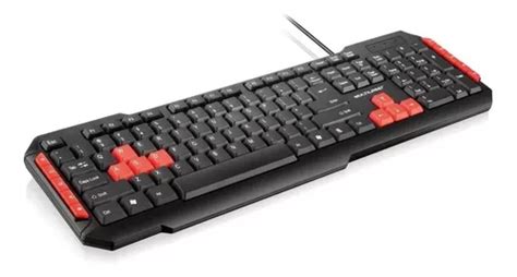 Teclado Pc Gamer Usb Tecla Vermelha Alta Performance MercadoLivre