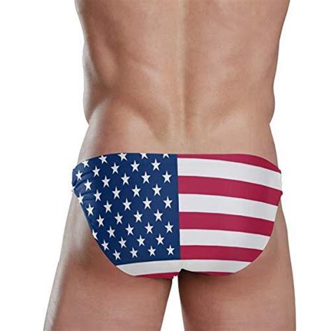 Sexy Swim Brief Bikini National Flag Beach Athletic Xx Large American Flag Ebay
