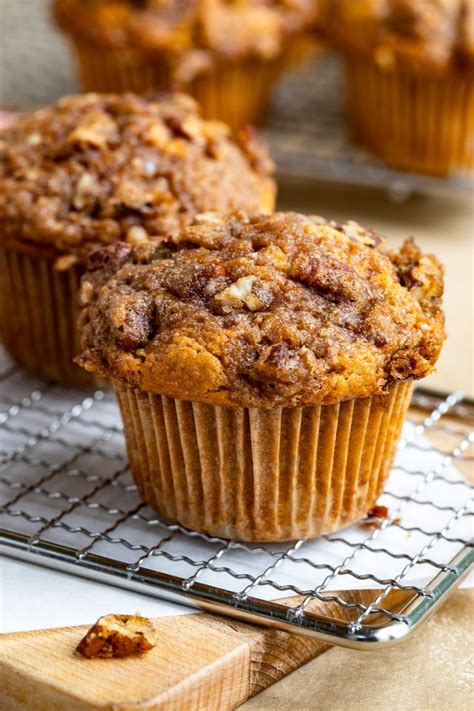 Sweet Potato Muffins with Pecan Streusel | Recipe | Sweet potato ...