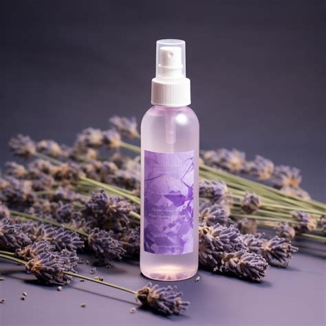 Premium AI Image | Photo of Calming lavender pillow mist