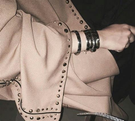 Nude Studded Modern Abaya